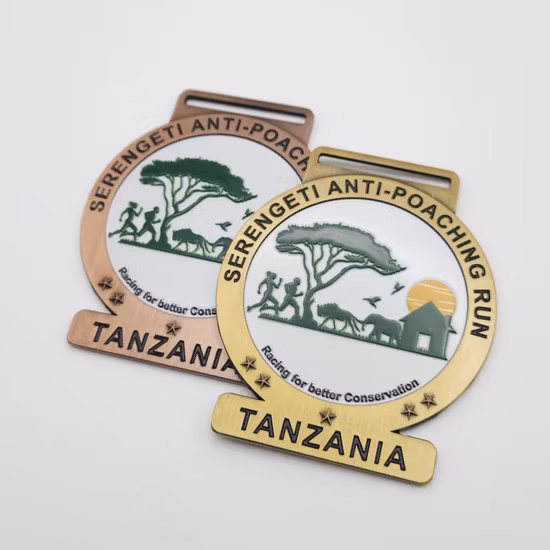 Precio de fábrica Productos de forja en frío de alta calidad personalizados Medallas de latón de aleación de aluminio Placas de identificación