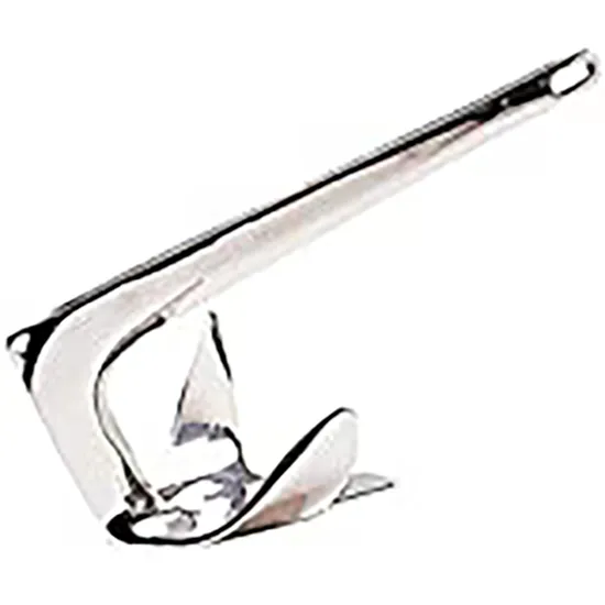 Fabricantes pulidos espejo del ancla del barco de Bruce del acero inoxidable del hardware marino AISI316