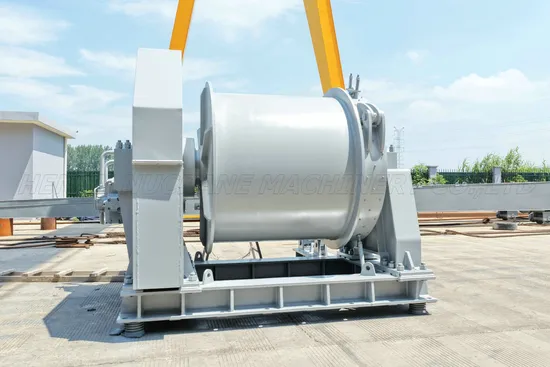 molinete hidráulico horizontal del ancla marina del barco de 50kn 80kn 150kn 200kn